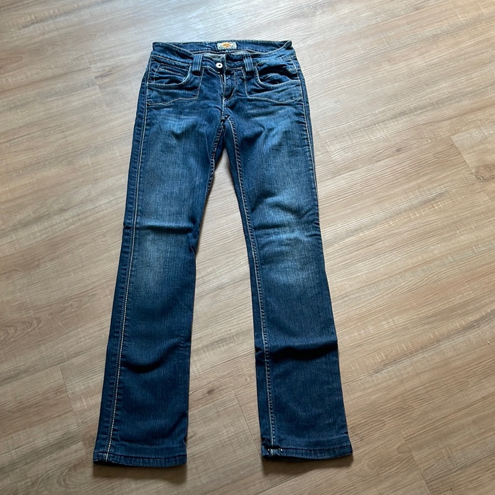 Antik denim jeans, low rise, size 25. Good condition. See pictures for sizes.